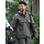 Regenjas Mirage Rainfall Closed Jacket - maat L - gemaakt van polyester soft touch - earl grey