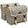 Dubbele fietstas New Looxs Fiori Alma 30 liter - 37 x 12,5 x 33 cm (x2) - sand