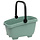 Gerecyclede (honden)fietsmand New Looxs Clipper Racktime 28 liter 49 x 37 x 29 cm - groen