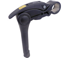 Promax Stuurpen 1" Promax aluminium 0-70° verstelbare hoek met ø31,8 mm klem - zwart