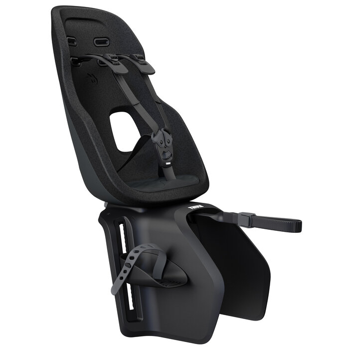 Thule Kinderzitje achter Thule Yepp Nexxt 2 Maxi voor bagagedragerbevestiging - midnight black