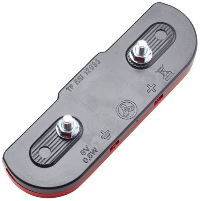 Trelock Dragerachterlicht Trelock LS 614 Duo Flat Signal dynamo 50 mm - remlichtfunctie