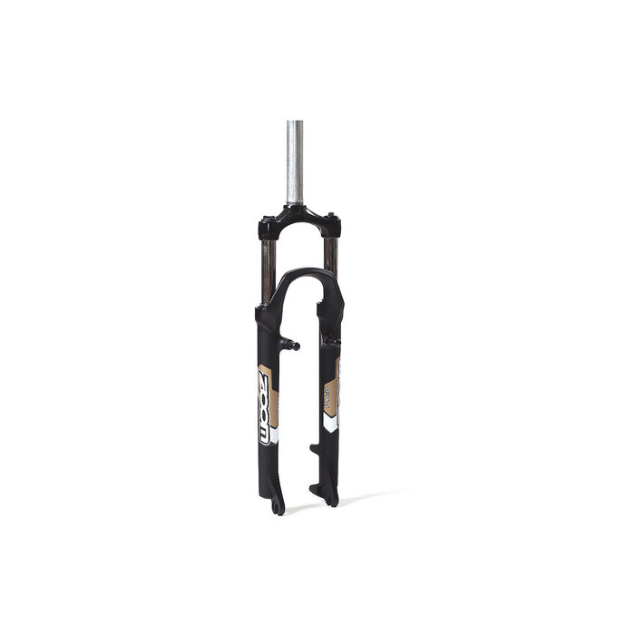 Zoom Verende voorvork 26" ahead met 1-1/8" vorkbuis Zoom 565 AMS - V-brake / IS disc - mat zwart