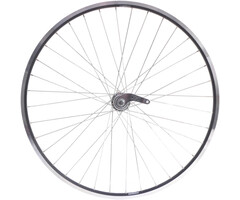 Achterwiel 28 x 1/4" ZAC 19 met favorit remnaaf - zwart