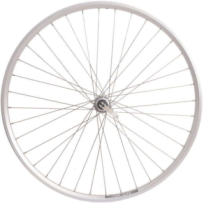 Rodi Achterwiel Rodi 28 inch / 622x19 - Skorpion - 36 gaats FM32 - 8/9 speed naaf + QR - zilver