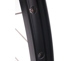 Achterwiel 28/29" / 622x19C Ryde Andra 30 velg met Shimano FH-M525 8/9/10 speed naaf voor 6 bouts remschijf - zwart