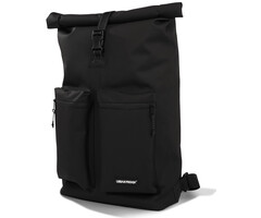 Gerecyclede shopper fietstas Urban Proof Rolltop Backpack 20 liter 34 x 13 x 46 cm - zwart