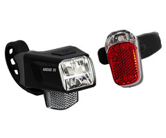 Büchel Koplamp Led "Ahead 35" + Z-Fire Micro - zwart