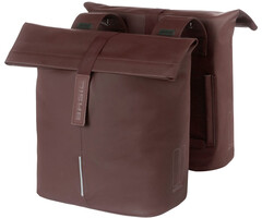 Basil Dubbele fietstas Basil City 28-32 liter 12 x 29 x 30 cm - roasted brown