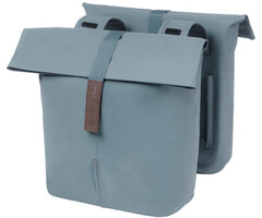 Basil Dubbele fietstas Basil City 28-32 liter 12 x 29 x 30 cm - graphite blue