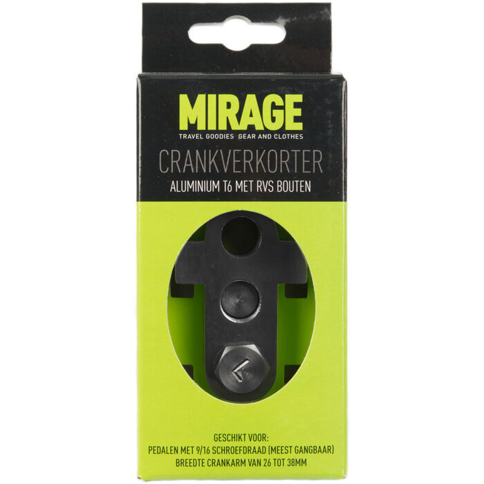Mirage Mirage Crankverkorter - Aluminium - Zilver