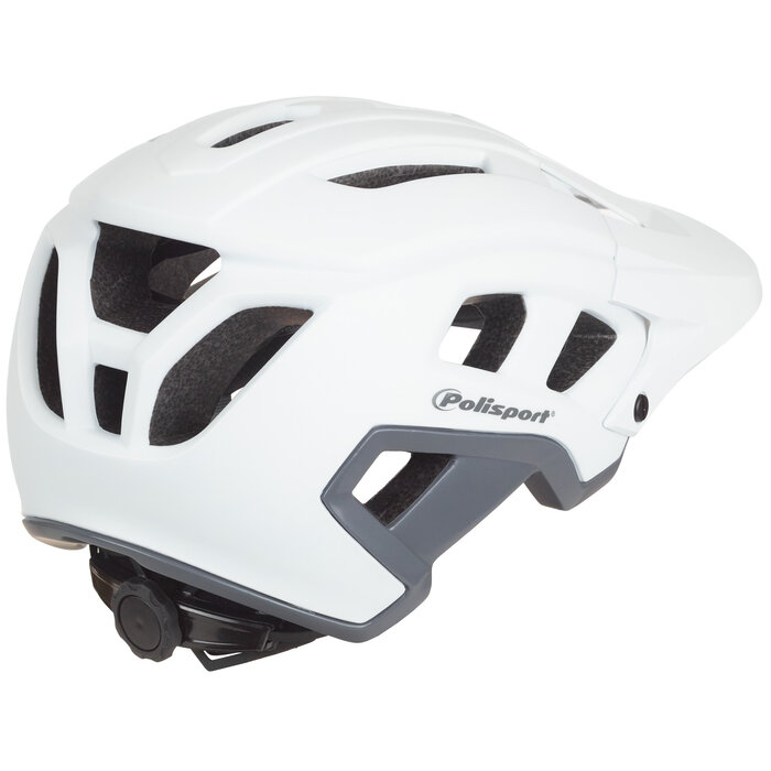 Polisport Fietshelm Polisport Mountain Pro L 58-61 cm - wit / grijs