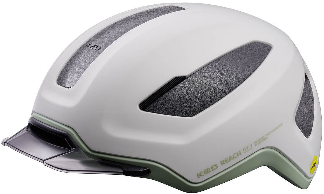 KED Fietshelm KED Reach DT L 58-62 cm - cloud grey light sage