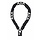 Kettingslot Axa Clinch+ 85/6 met polyester hoes - zwart