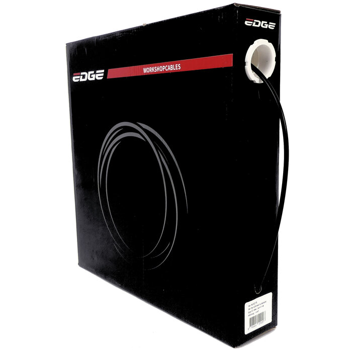 Edge Schakel buitenkabel Edge 30 meter / ø4mm met teflon voering - zwart