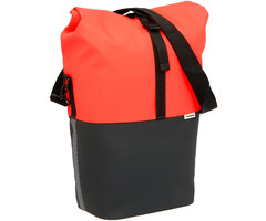 Fietsshopper New Looxs Nyborg 17 liter 30 x 17 x 37 cm - rood/zwart