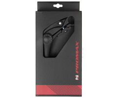 Promax Stuurpen 1" Promax aluminium 0-70° verstelbare hoek met Ø25,4 mm klem - zwart