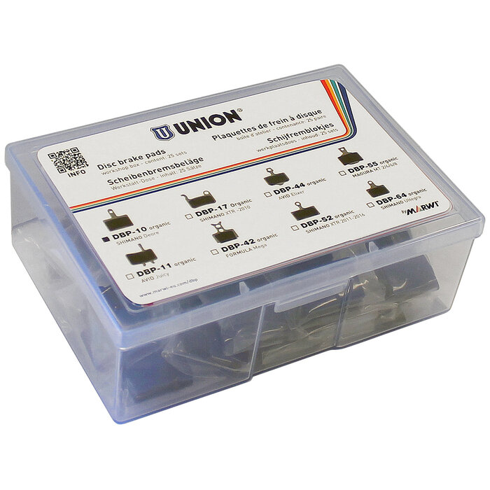 Marwi Organische schijfremblokjes Marwi DBP-44 voor Avid Elixir (werkplaatsverpakking à 25 stuks)