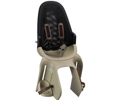 Qibbel Kinderzitje achter Qibbel Air met framebevestiging (FF) - cappuccino