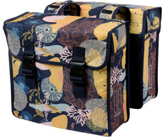 Basil Dubbele fietstas Basil Mara XL Reef 35 liter 14 x 36 x 44 cm - nachtblauw