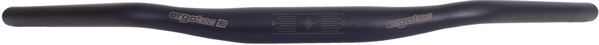 Ergotec Stuur Ergotec Ladytown ø31.8mm x 620 mm 16 mm rise - zwart gezandstraald