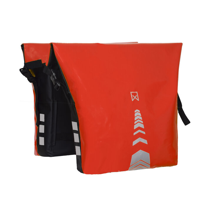 Willex Willex Dubbele Fietstas - Sportief- Rood - 34L