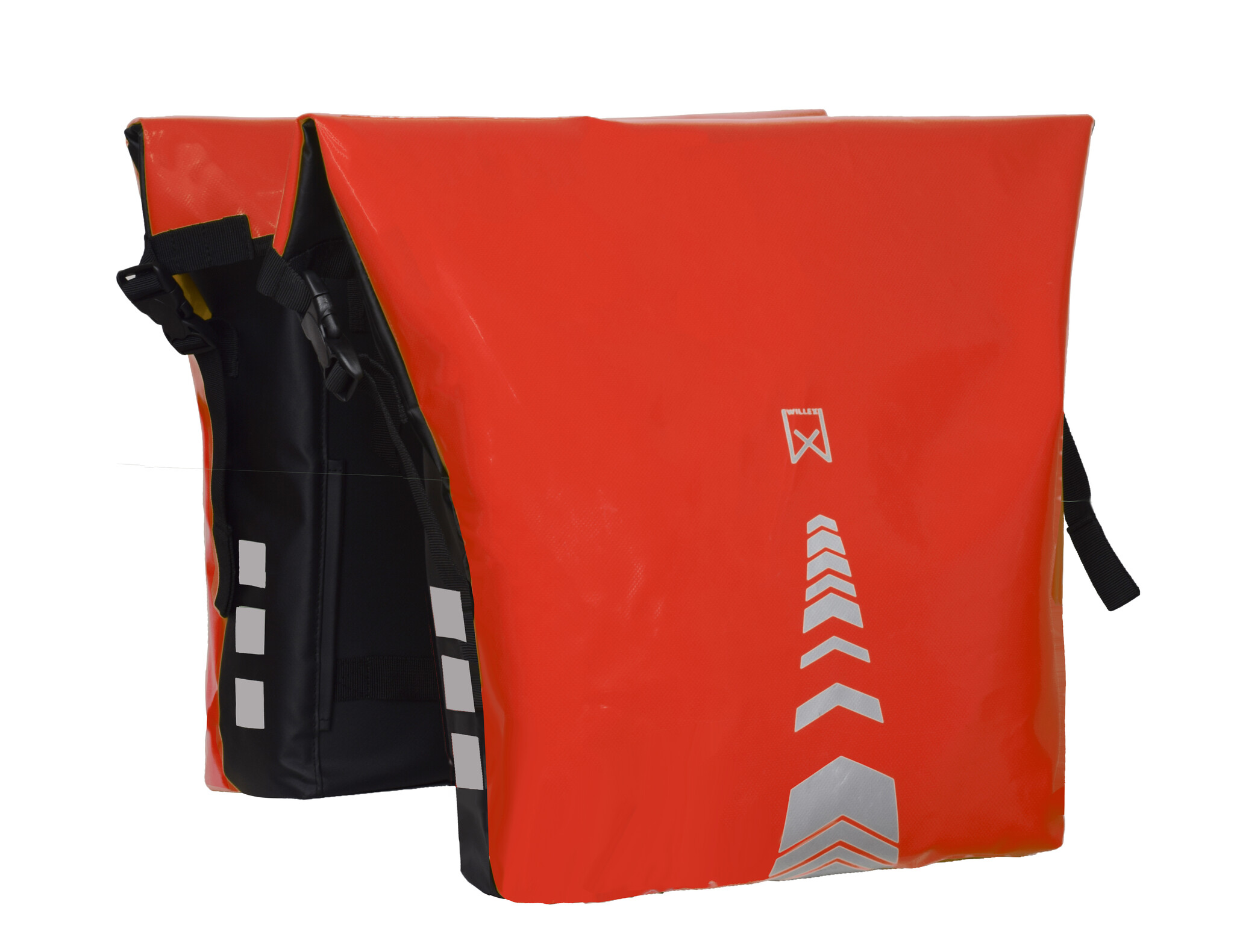 Willex Willex Dubbele Fietstas - Sportief- Rood - 34L