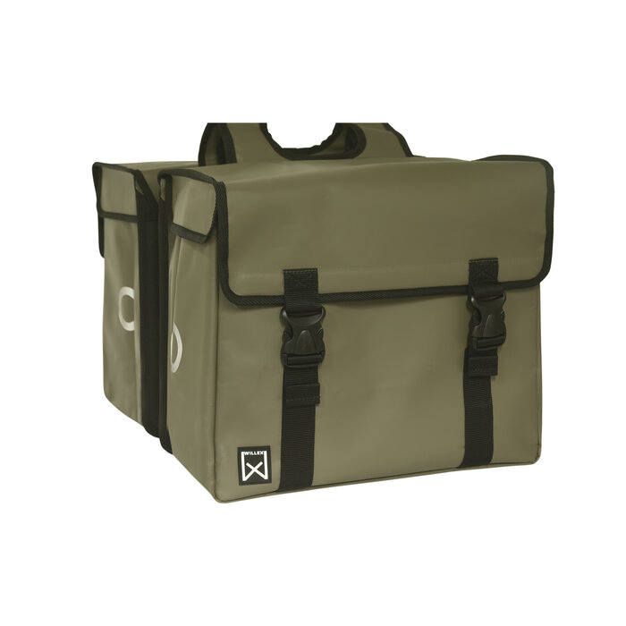Willex Willex Dubbele Bisonyl Tas Olijfgroen 40L