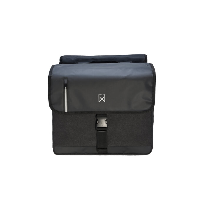 Willex Dubbele Businesstas Zwart/Zwart 30L
