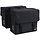 Willex Dubbele Canvas Tas Plus 48L - Zwart / Matzwart