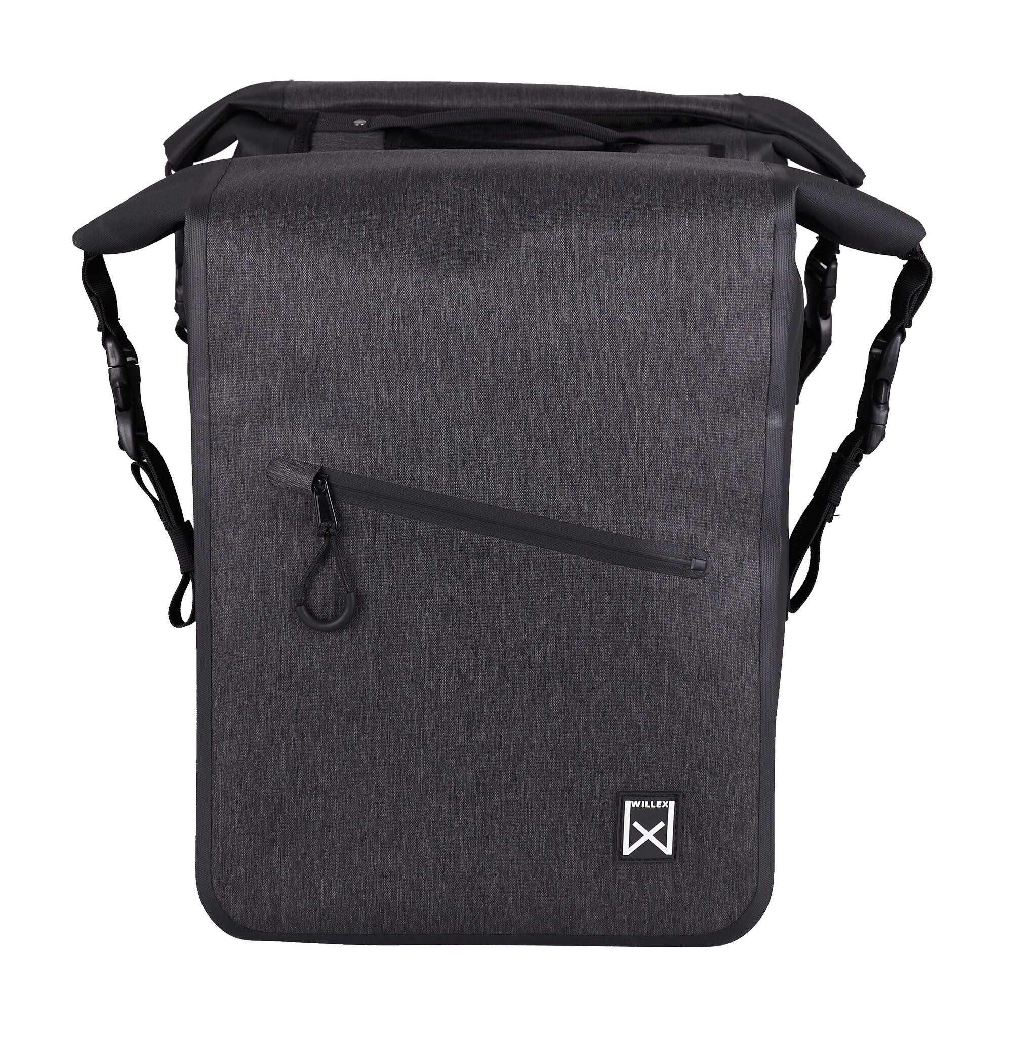 Willex Willex Dubbele Fietstas Combi - 54L - Waterdicht - Zwart