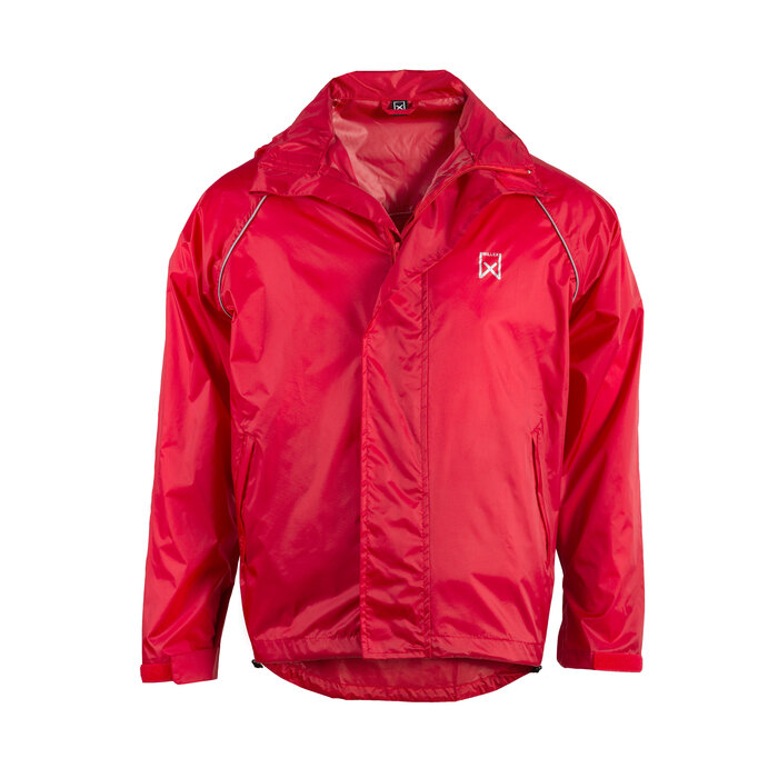 Willex Willex Regenjas - Rood - Met capuchon - Maat L
