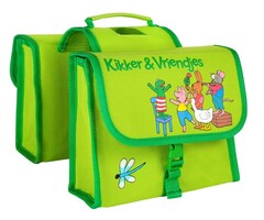 Willex Kikker Groen Dubbele fietstas