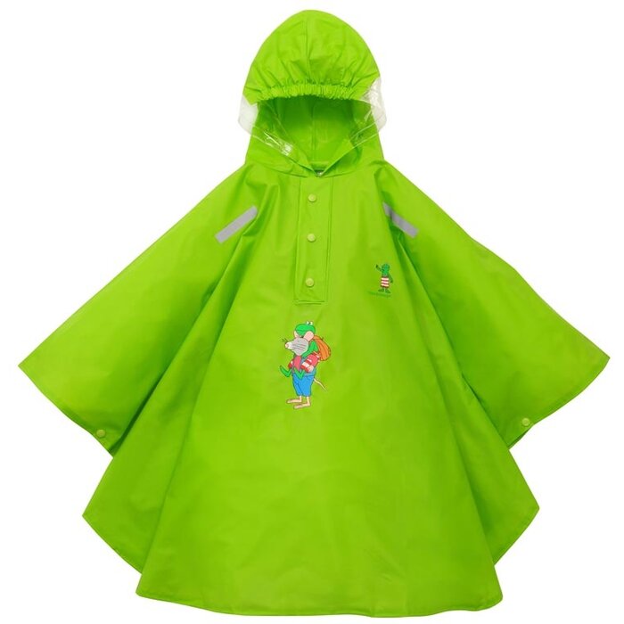 Willex Willex Kikker Poncho - Groen - Maat 104-110