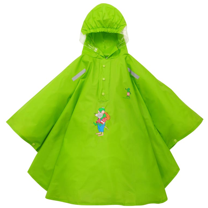 Willex Willex Kikker Poncho - Groen - Maat 92-98