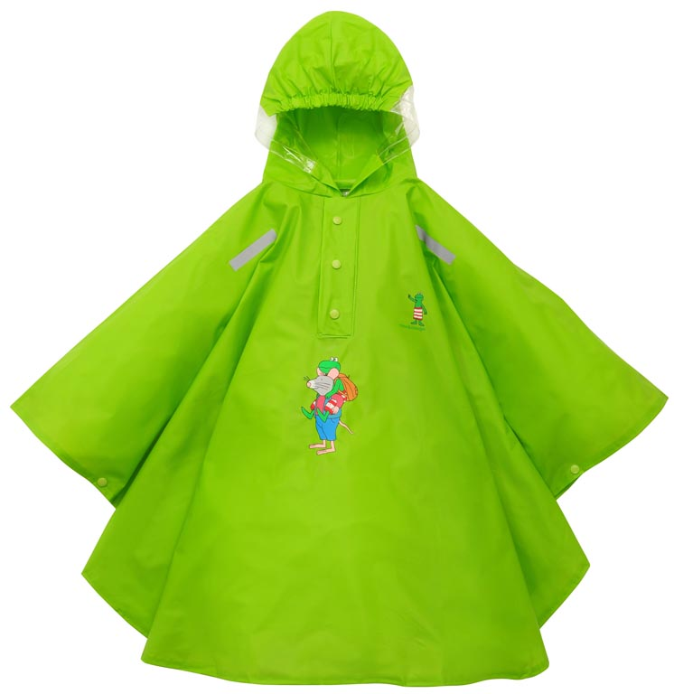 Willex Willex Kikker Poncho - Groen - Maat 92-98