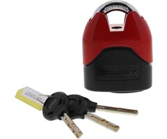 Starry Citycat Hangslot ART4 Zwart/Rood