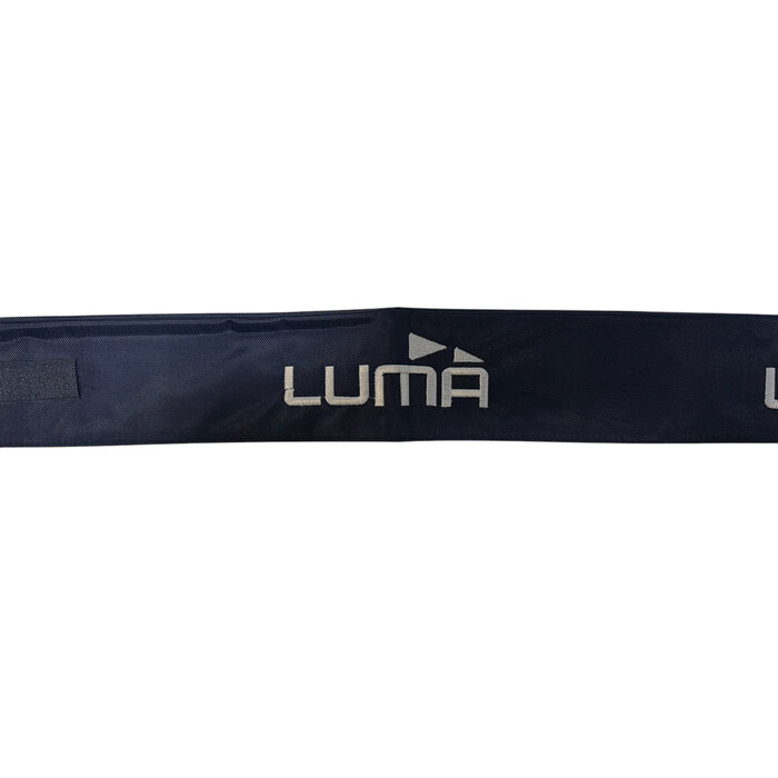 LUMA Luma Beschermhoes - Voor kettingslot - 120cm - Blauw - Klittenband bevestiging