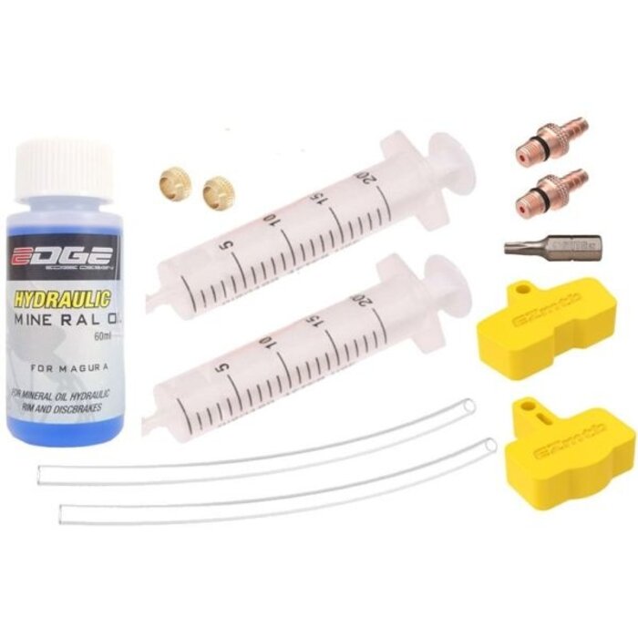 Edge Edge Schijfrem-ontluchtingsset - Magura - Incl. olie