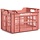 Urban Proof Fietskrat - Gerecycled - 30L - Warm roze