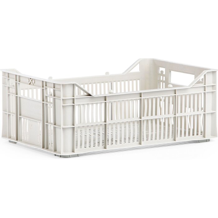 Urban Proof Urban Proof Fietskrat - Helsinki Gerecycled - 7L - Lichtgrijs