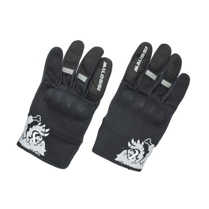 Malossi Malossi Handschoenset - Maat M - Zwart/grijs - Met touchscreen vingertoppen
