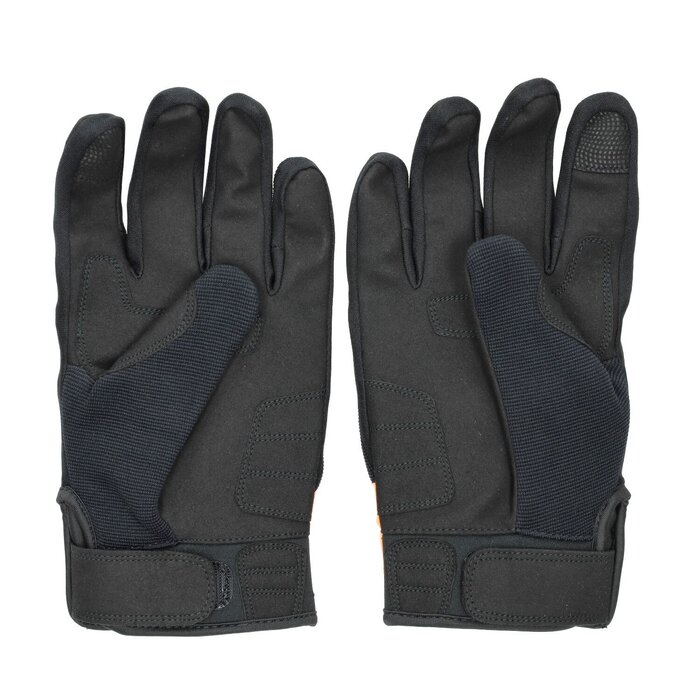 Malossi Malossi Handschoenset- Maat M - Zwart/oranje - Met touchscreen vingertoppen