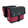 Willex Dubbele Fietstas - Business - Rood/zwart - 40L
