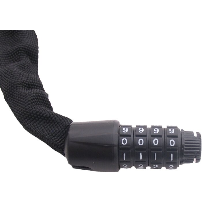 Edge Edge Kettingcijferslot - Web Racer - 90cm - Zwart