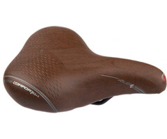Selle Bassano Fietszadel Volare XL Bruin