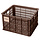 Basil Fietskrat - Gerecycled - 29.5L - 35x45x25cm - Bruin