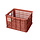 Gerecyclede Fietskrat Basil Crate M - 29.5L - 35x45x25cm - Terra Red