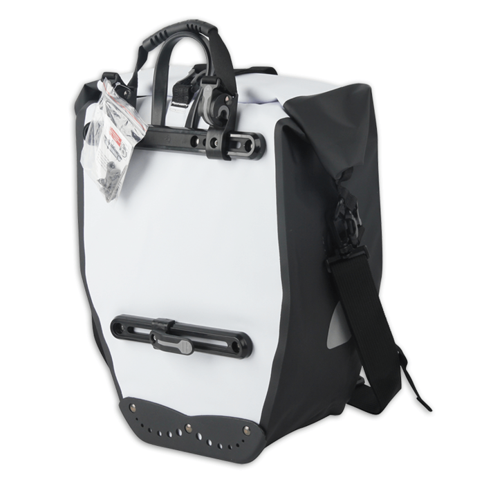 LYNX Lynx Enkele Fietstas - 29L - Rocky XL - Waterdicht - Wit