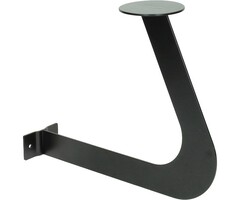 MERKLOOS Helm wandsteun metaal mat zwart